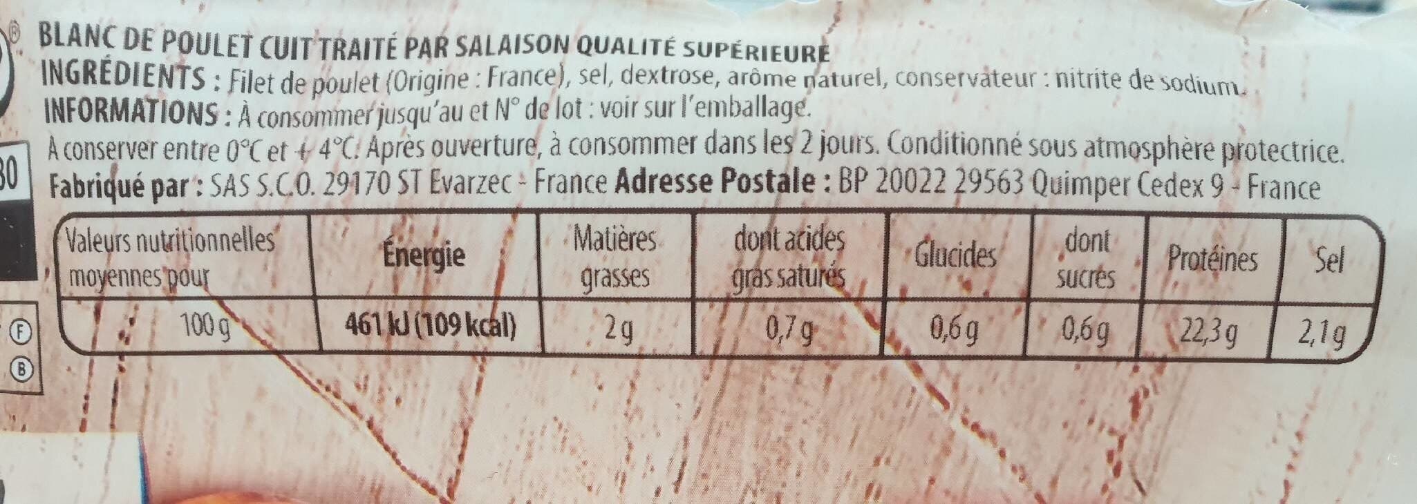 Monique ranou BLANC DE POULET SUP A LA BROCHE 4Tr 120g packshot