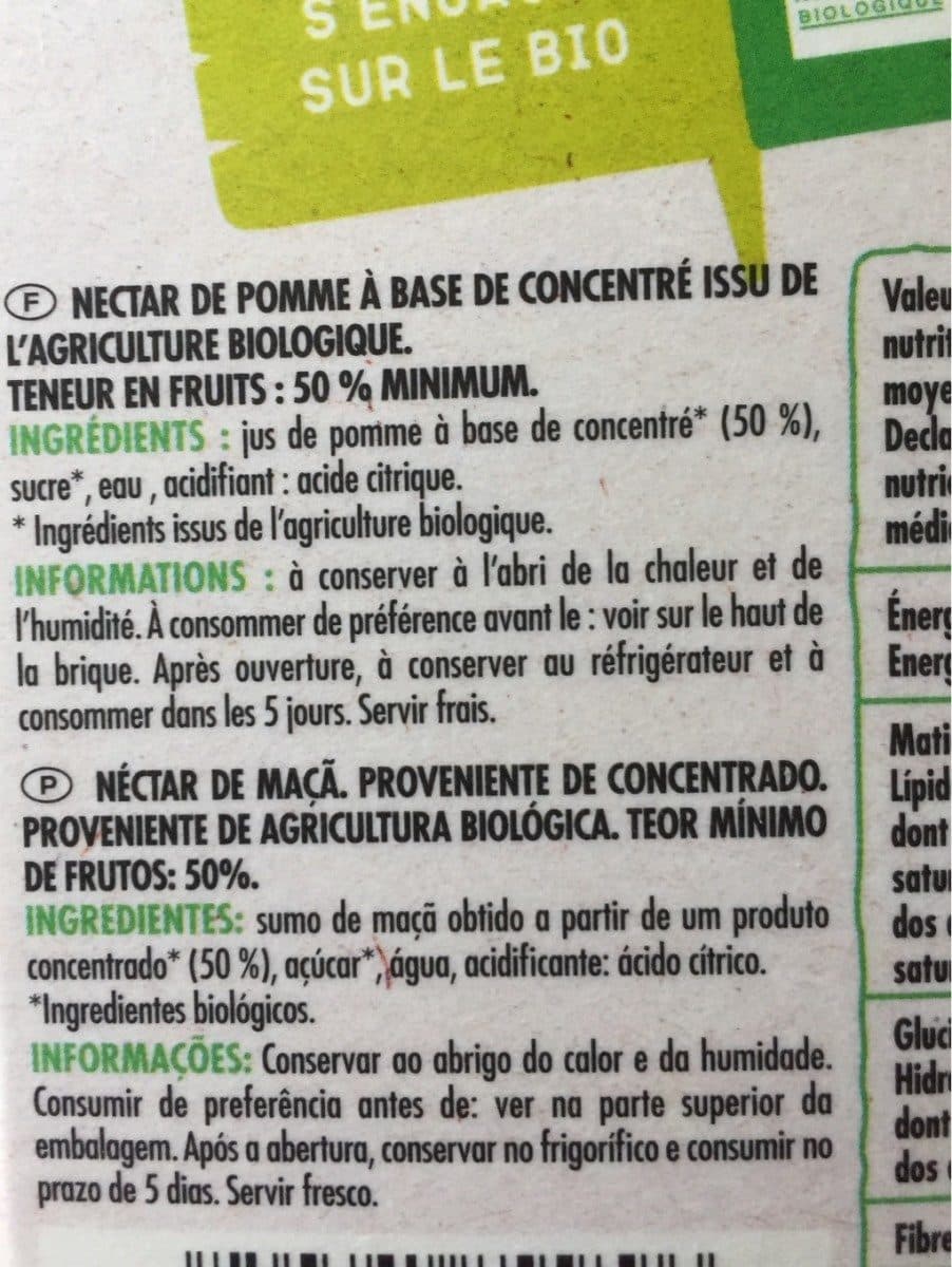 Paquito Brique 1,5L Nectar Pomme bio packshot