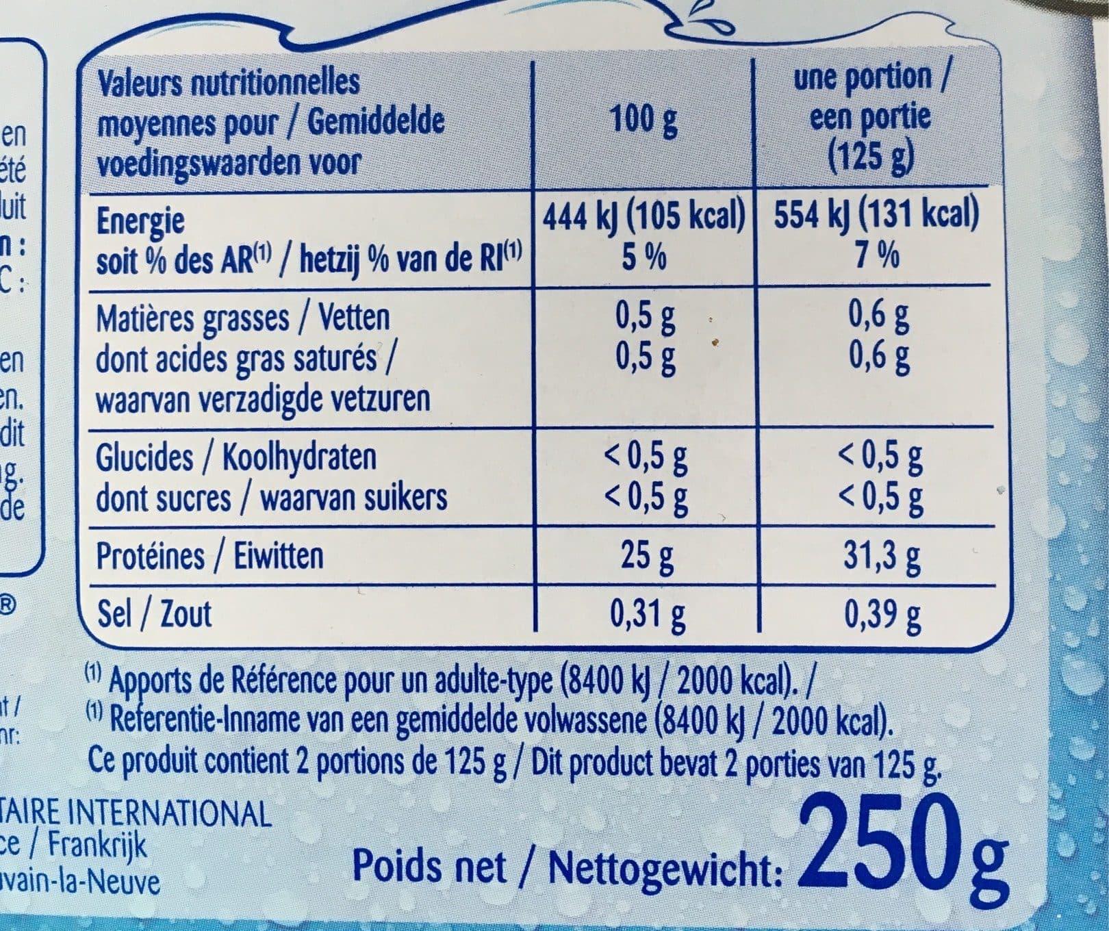 Odyssée Odysse Pave Thon Albacore packshot