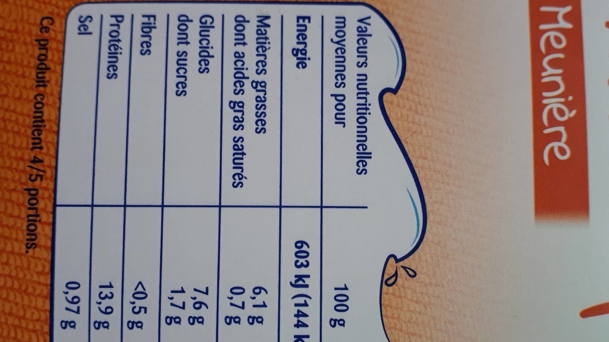 Odyssee Filets de merlu meuniere msc 450g packshot
