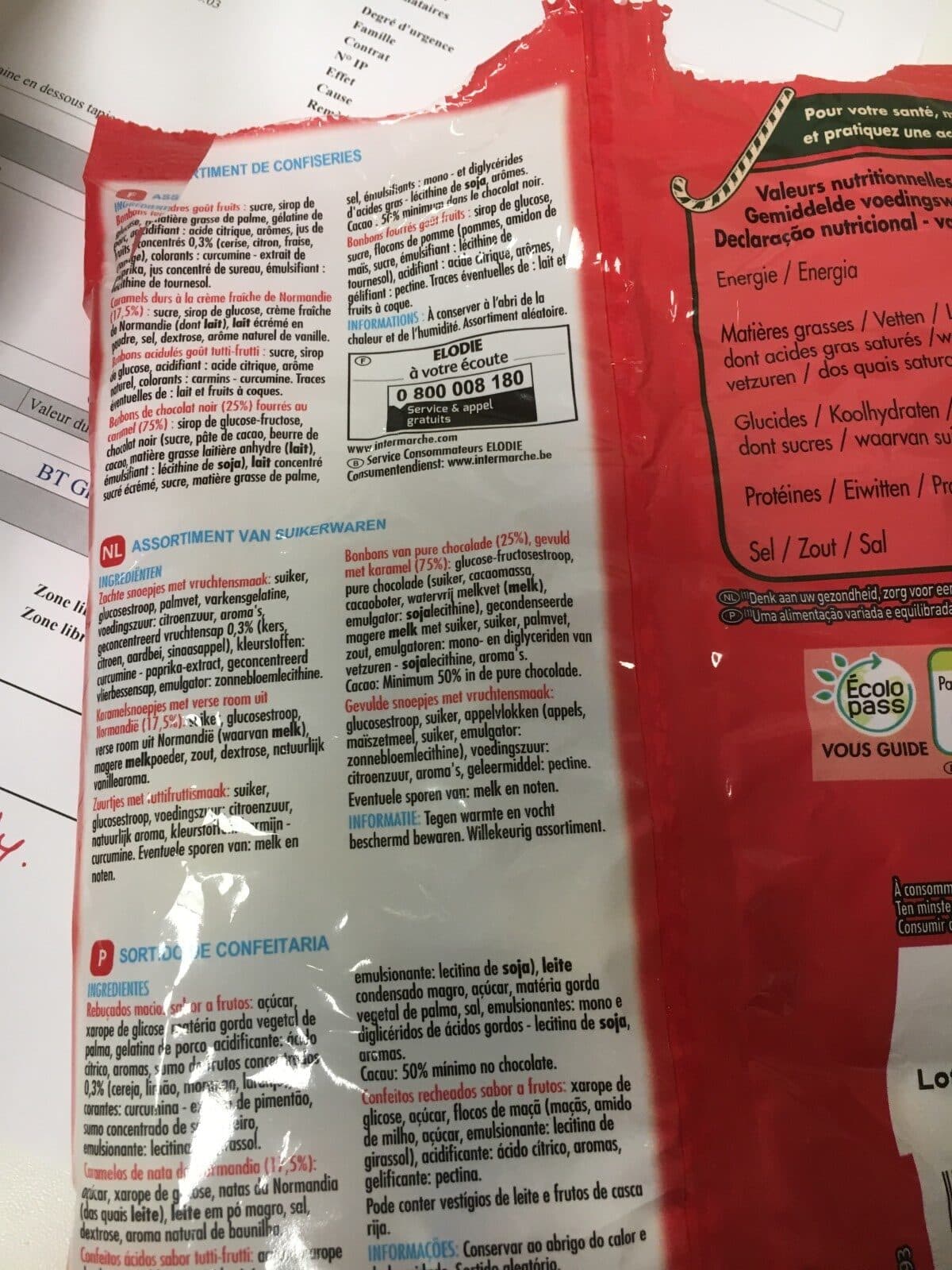 Elodie Assortiment de confiserie Méli Mélo - 350g packshot