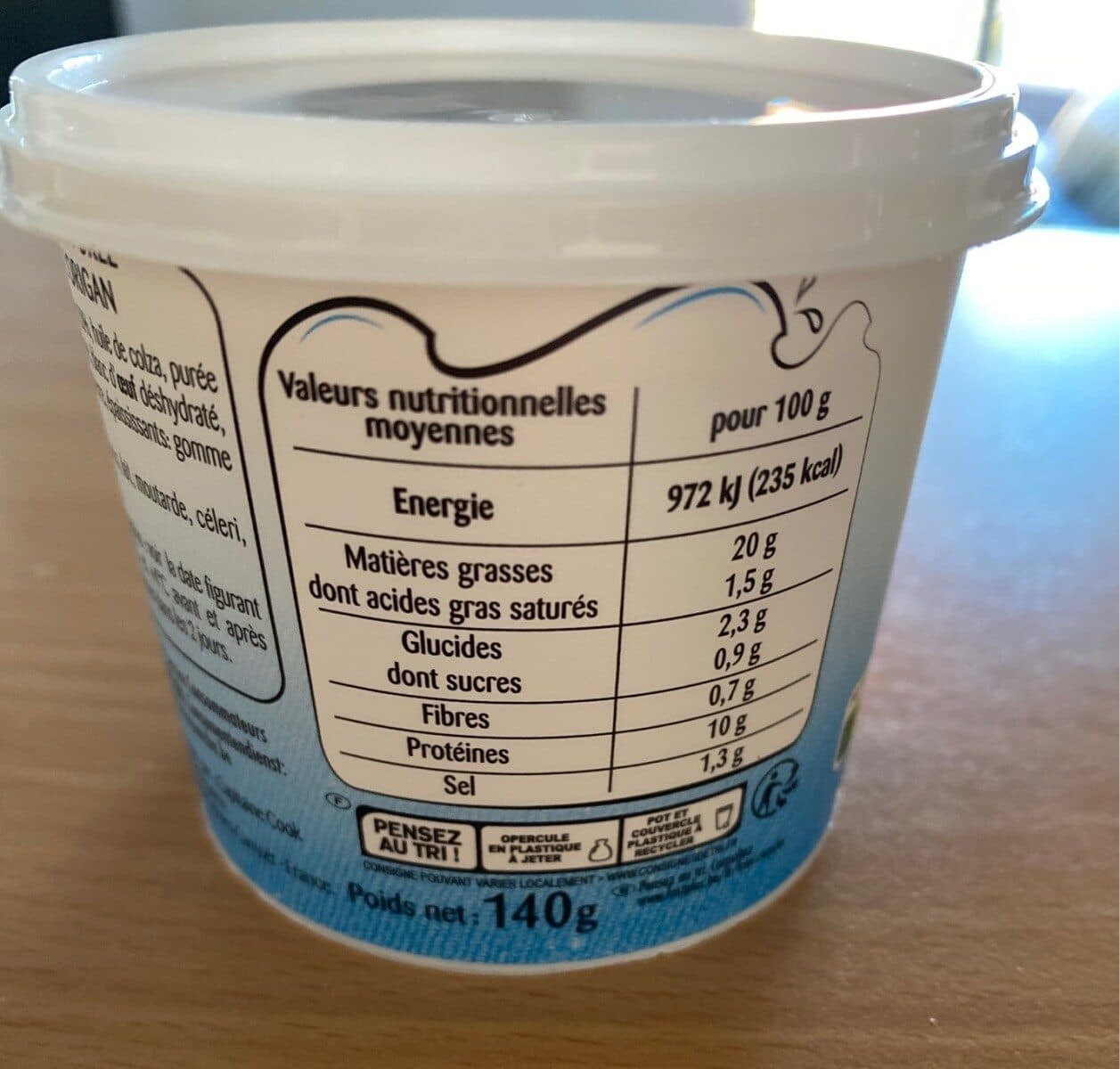 Intermarché Tartinable au thonTomates et origan packshot