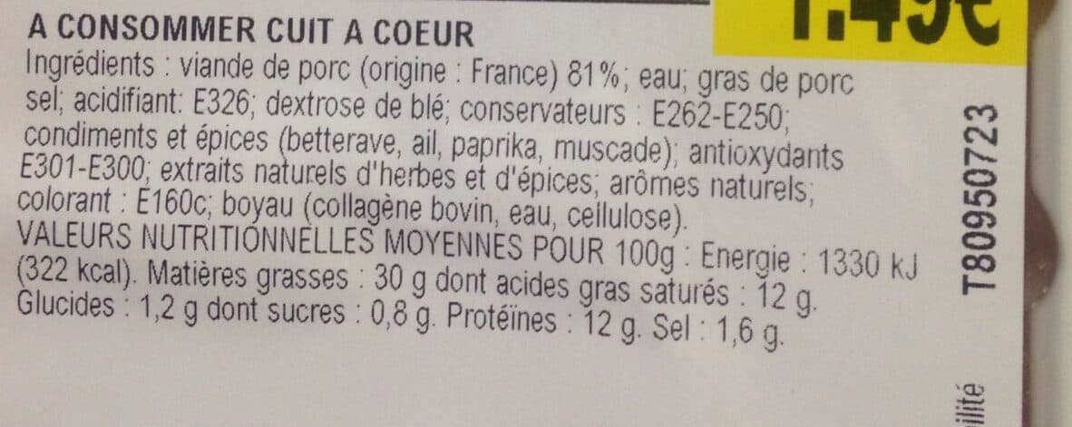 Netto Chipolatas packshot