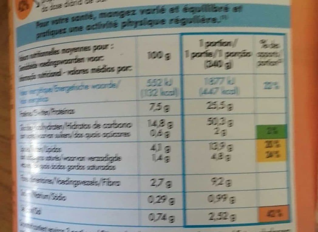 Claude Léger Couscous Poulet et Bœuf 980g packshot