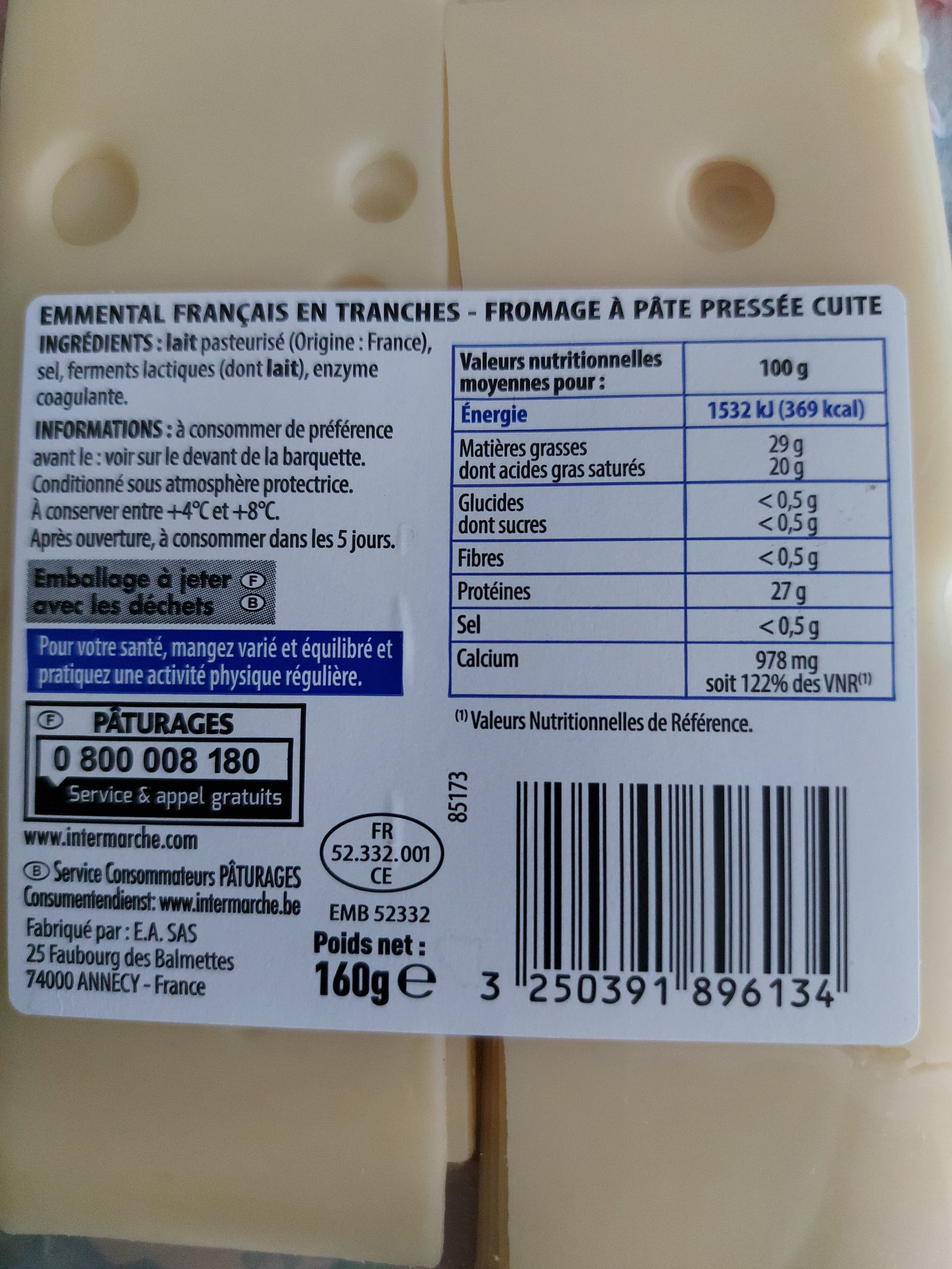Pâturage emmental français packshot
