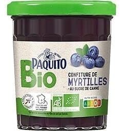 Intermarché CONFITURE EXTRA de myrtilles 50% fruits - BIO packshot