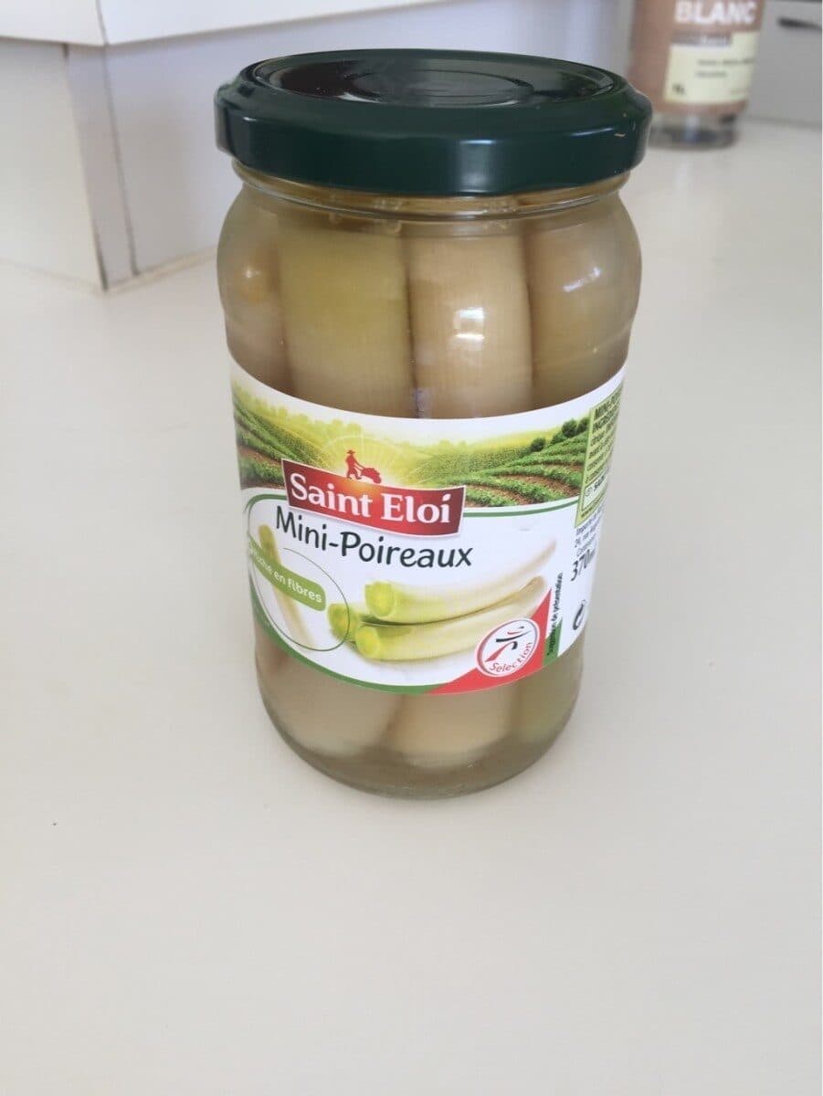 Saint eloi Mini poireaux bocal 370 ml - 205g packshot