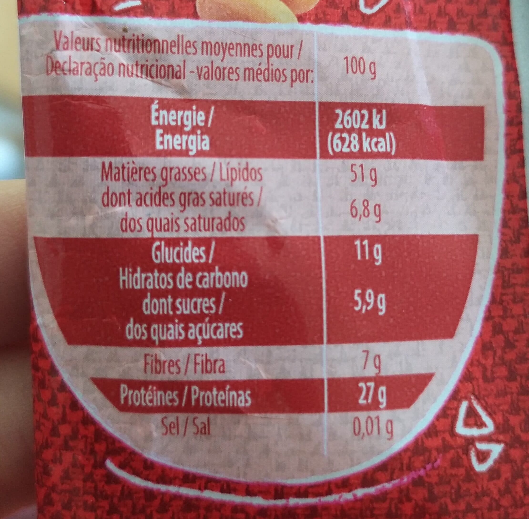 Bouton d'or Cacahuètes grillées sans sel ajouté packshot