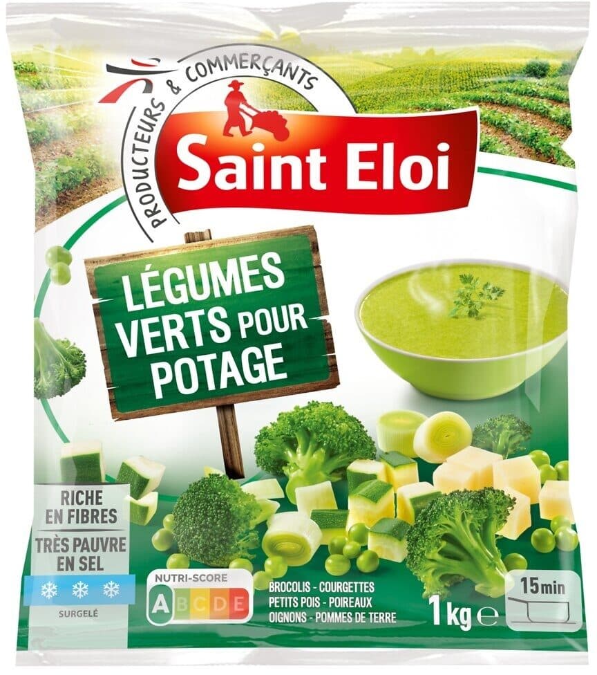 Saint eloi Legumes verts pour potage 1 kg packshot