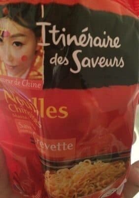 Intermarché Nouilles Chinoises crevette packshot