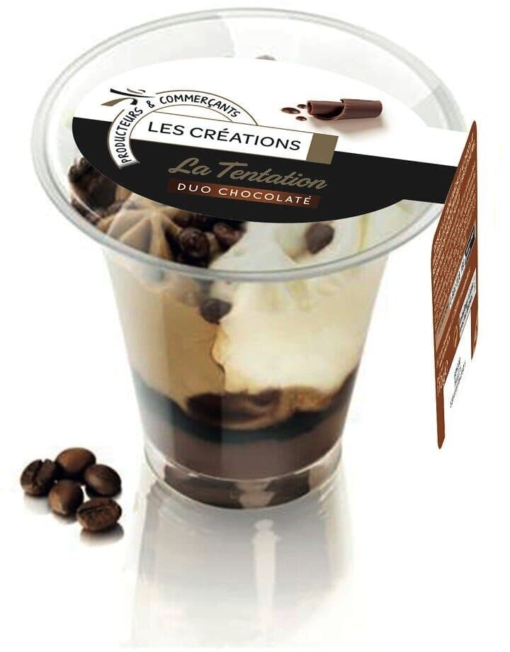 Paturages La tentation duo chocolaté 110g packshot