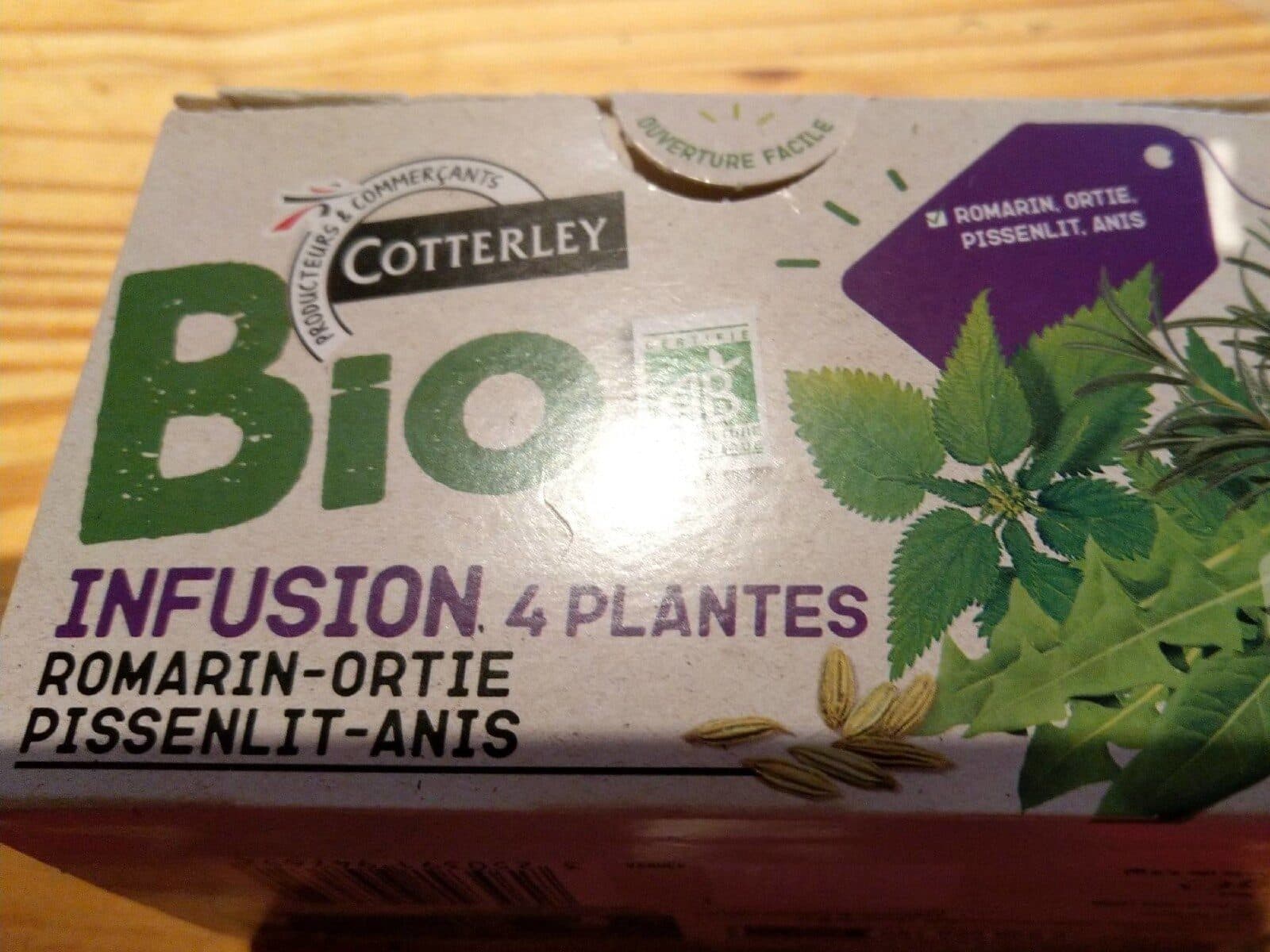 Cotterley Cotterley bio infusion de jour / digestion packshot