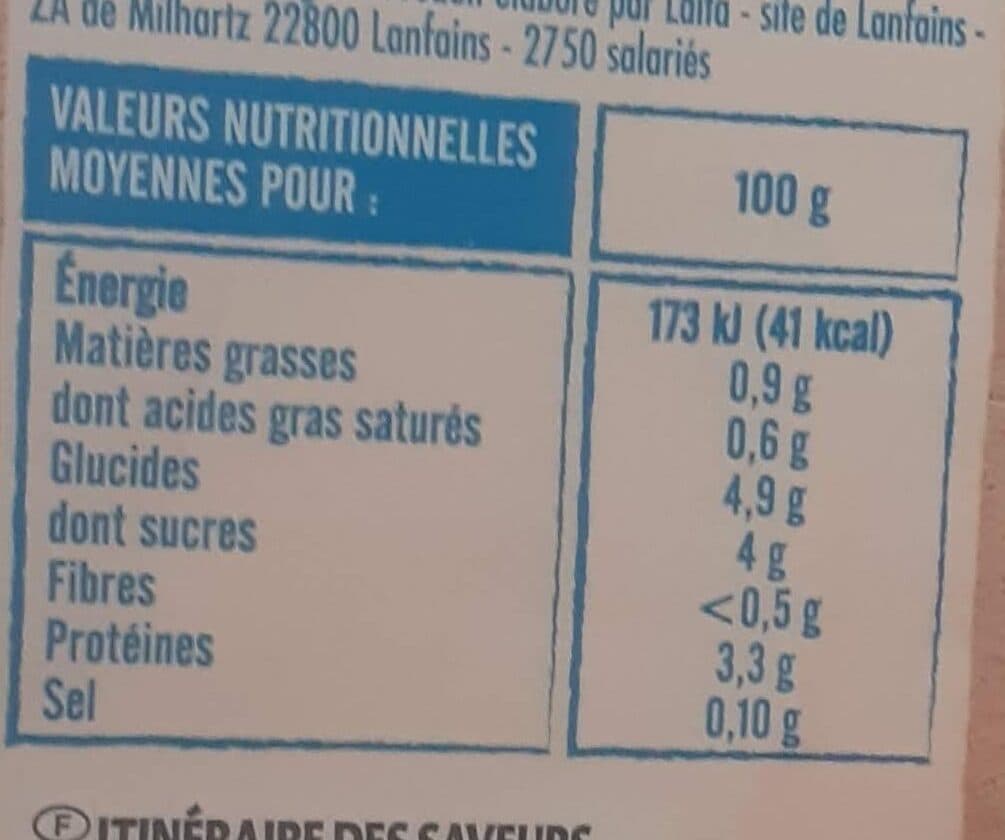 Itineraire des saveurs Lait Ribot packshot