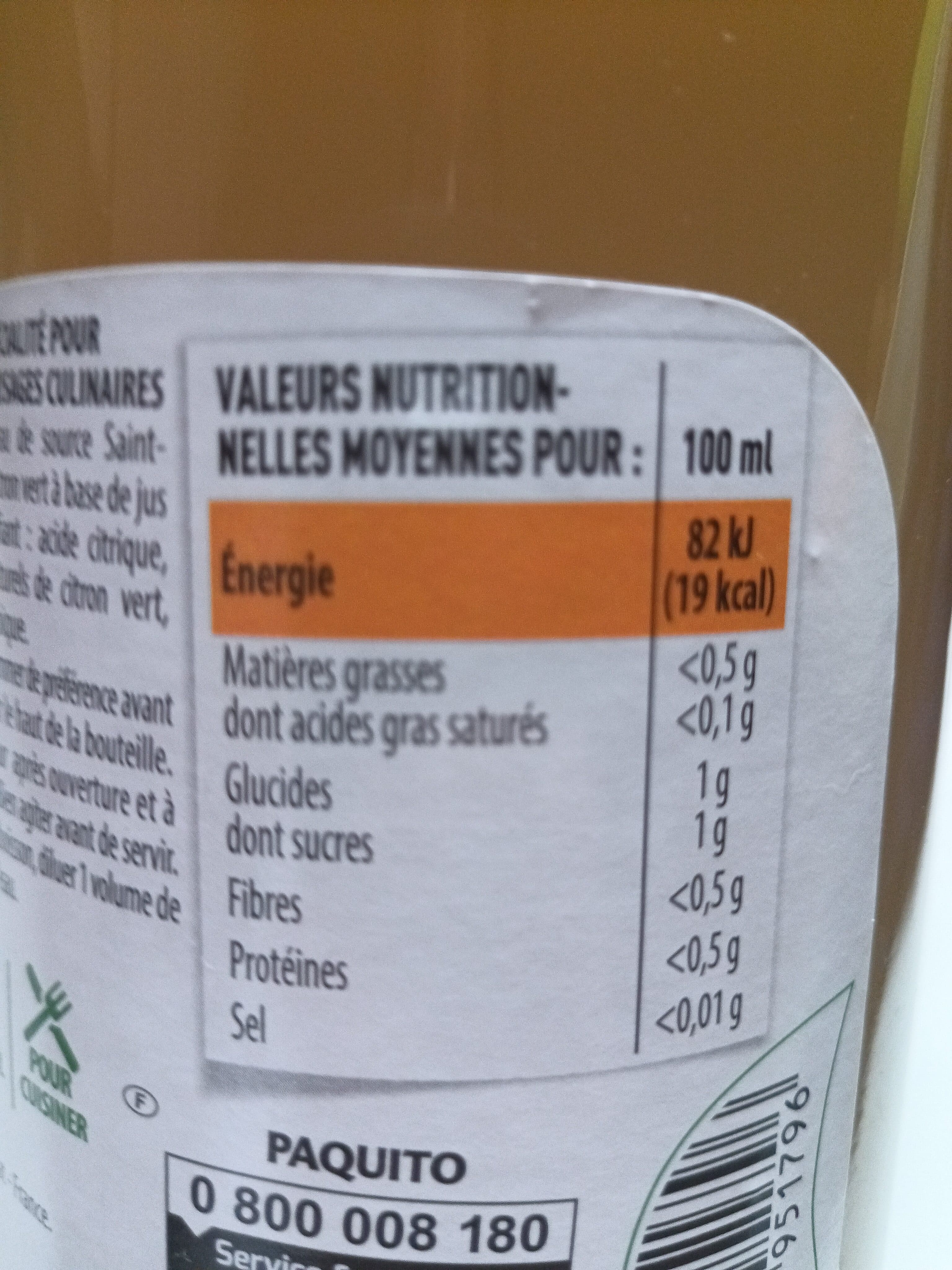 Paquito Citron vert à diluer packshot