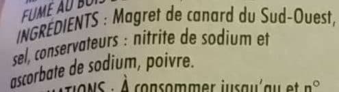 Intermarché MAGRET DE CANARD IGP SECHE FUME TRANCHE - 90g packshot