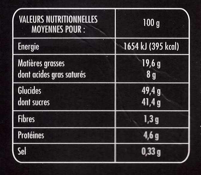 Intermarché La Remarquable Tartelette à la Crème de Marrons packshot