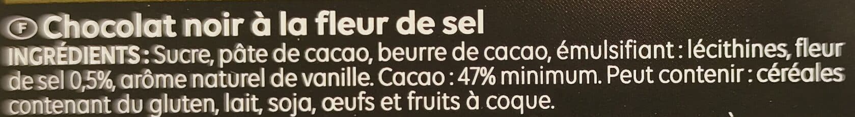 Ivoria Tablette dégustation chocolat noir fleur de sel - 100g packshot