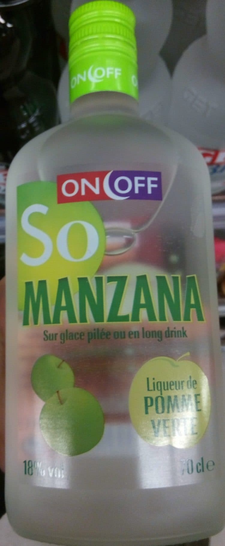 On Off So Manzana packshot