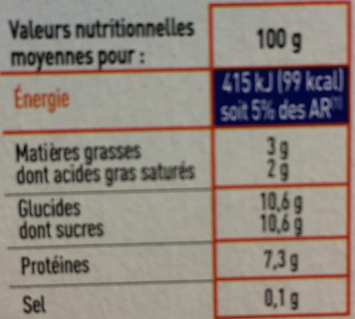 Netto Fromage blanc nature sucre 8x100 packshot