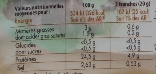 Monique ranou Filet de bacon fumé au bois de hêtre packshot