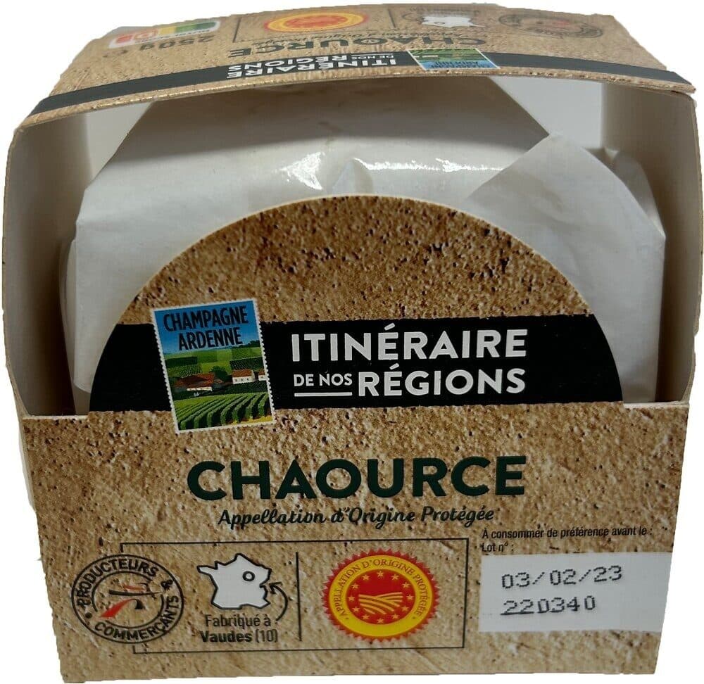 Itineraire Des Saveurs CHAOURCE AOP LT 250G Massif TRAD packshot
