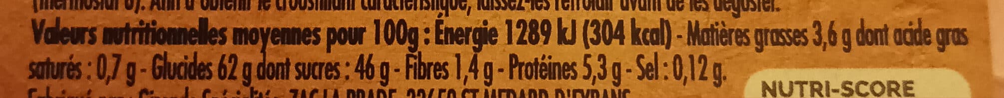 Itinéraire de nos régions Mini canele bordeaux x12 180g packshot