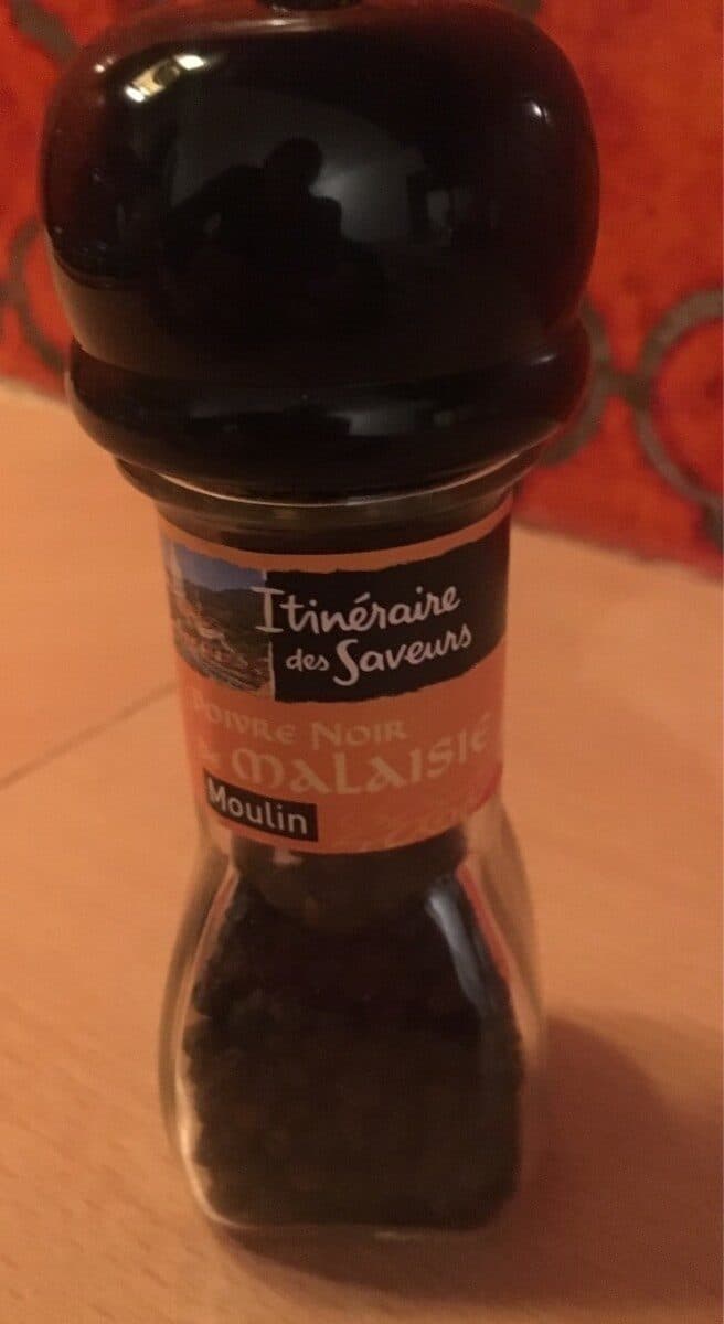 Itinéraire des Saveurs Poivre noir de Malaisie 35 g packshot