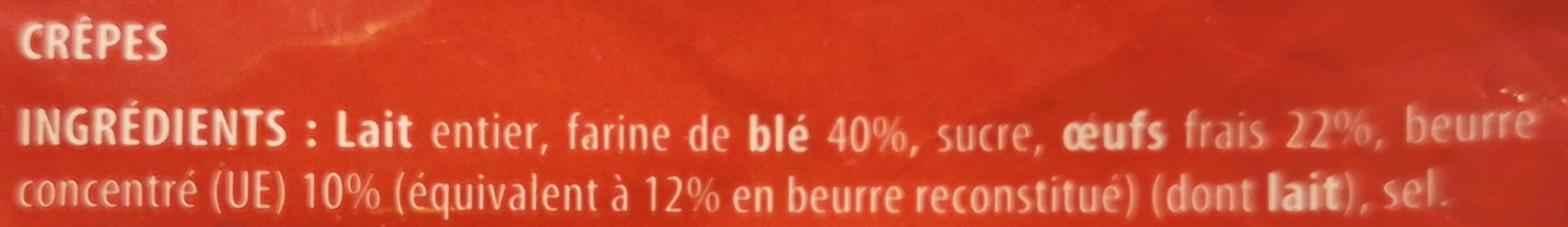 Chabrior Crêpes pur beurre x 10 packshot