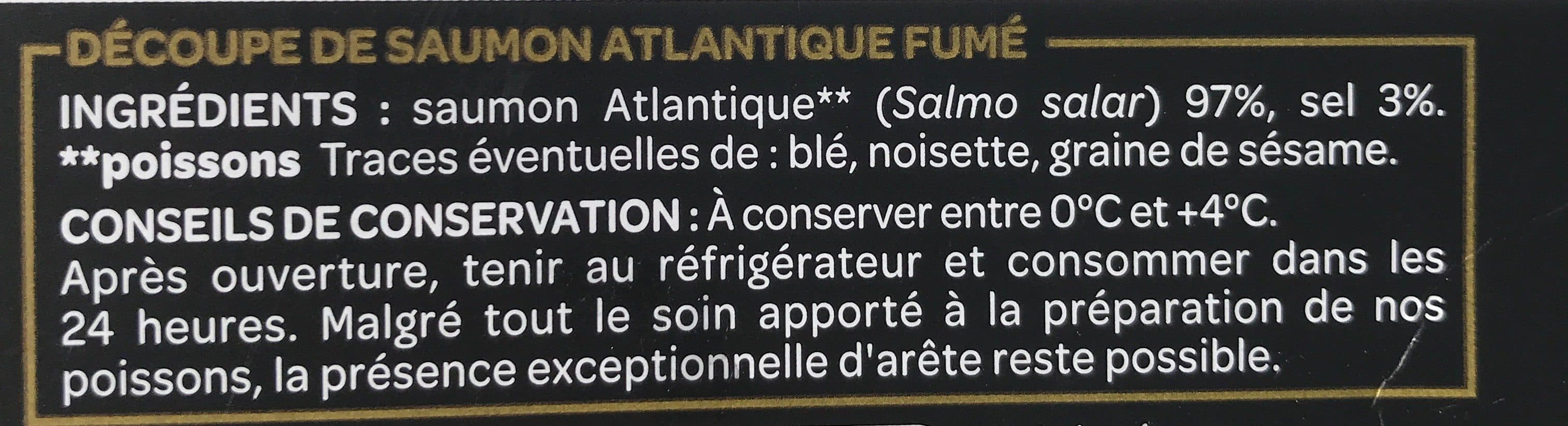 Capitaine cook Le sublime cœur de saumon fumé salé au sel sec packshot