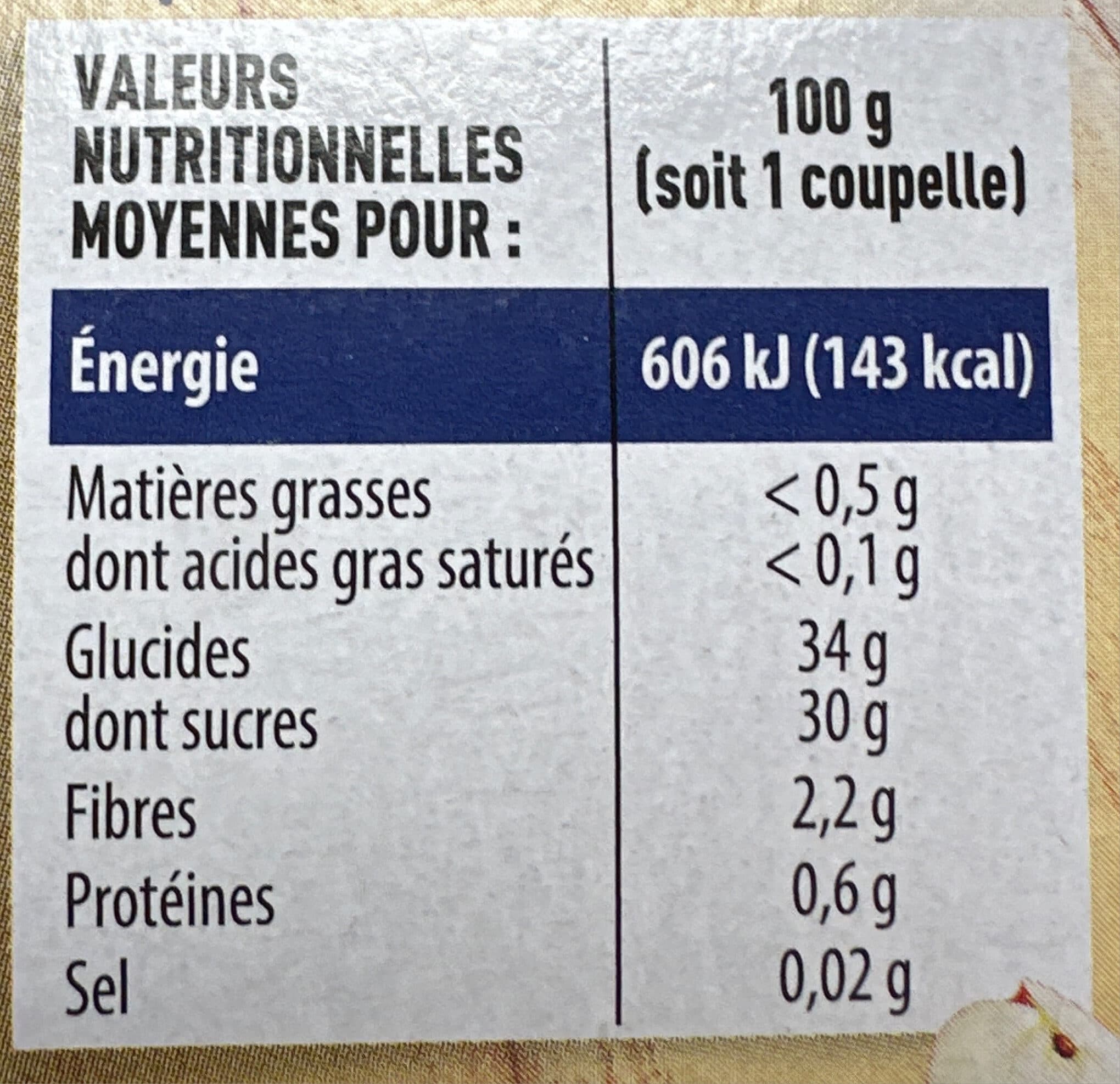 Intermarché Specialite de fruits pomme châtaigne 4x100g packshot