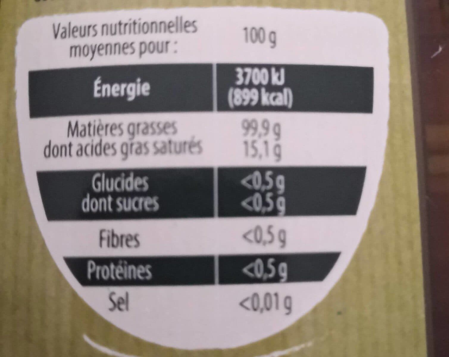 Bouton d'or Huile d'olive vierge extra packshot