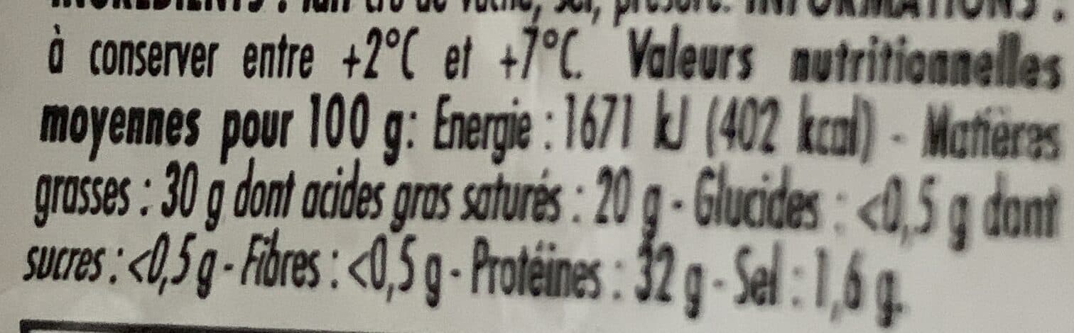 Itinéraire des Saveurs Parmigiano reggiano aop pointe 18 mois lc 200g packshot