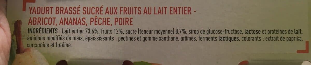 Netto Yaourt aux fruits jaunes 8x125 packshot