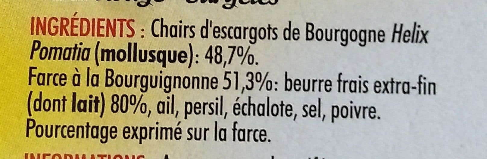 Monique ranou 12 Escargots préparés à la Bourguignone label Rouge belle grosseur packshot