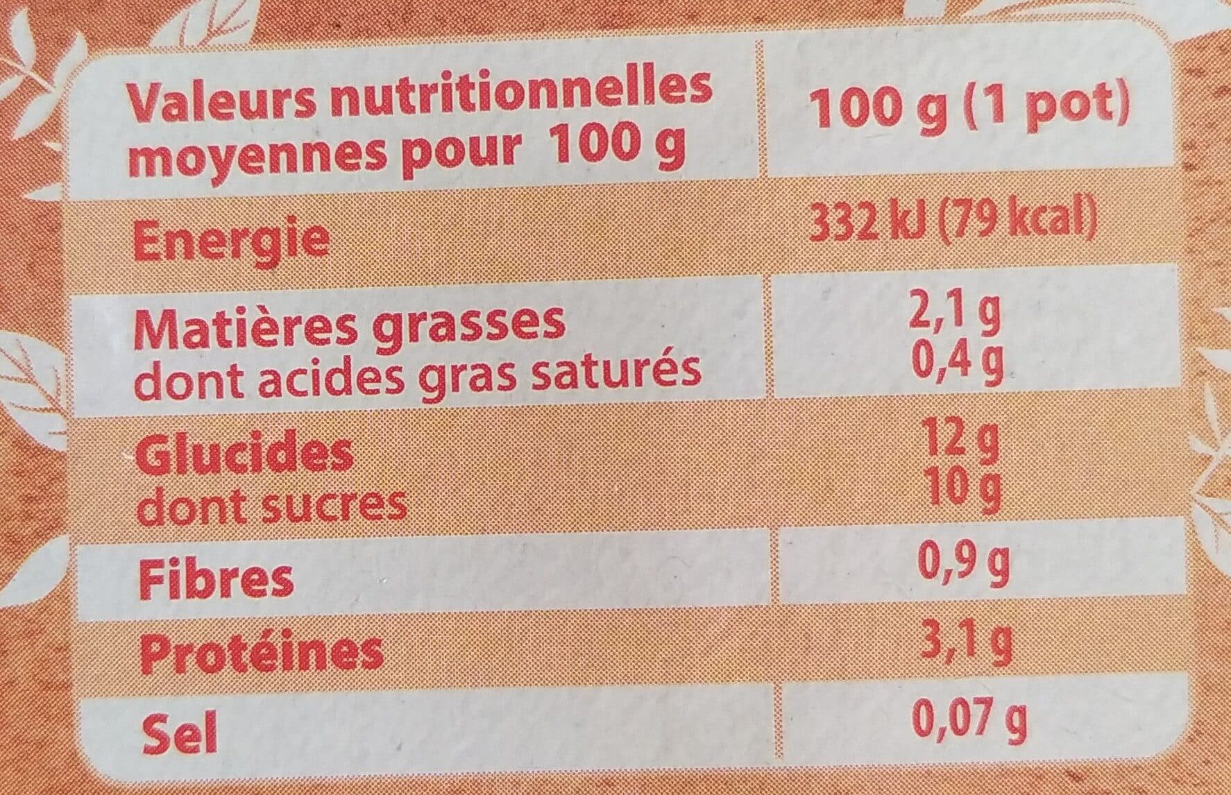 Pâturages Fruits mixés au soja 8 x 100 g packshot