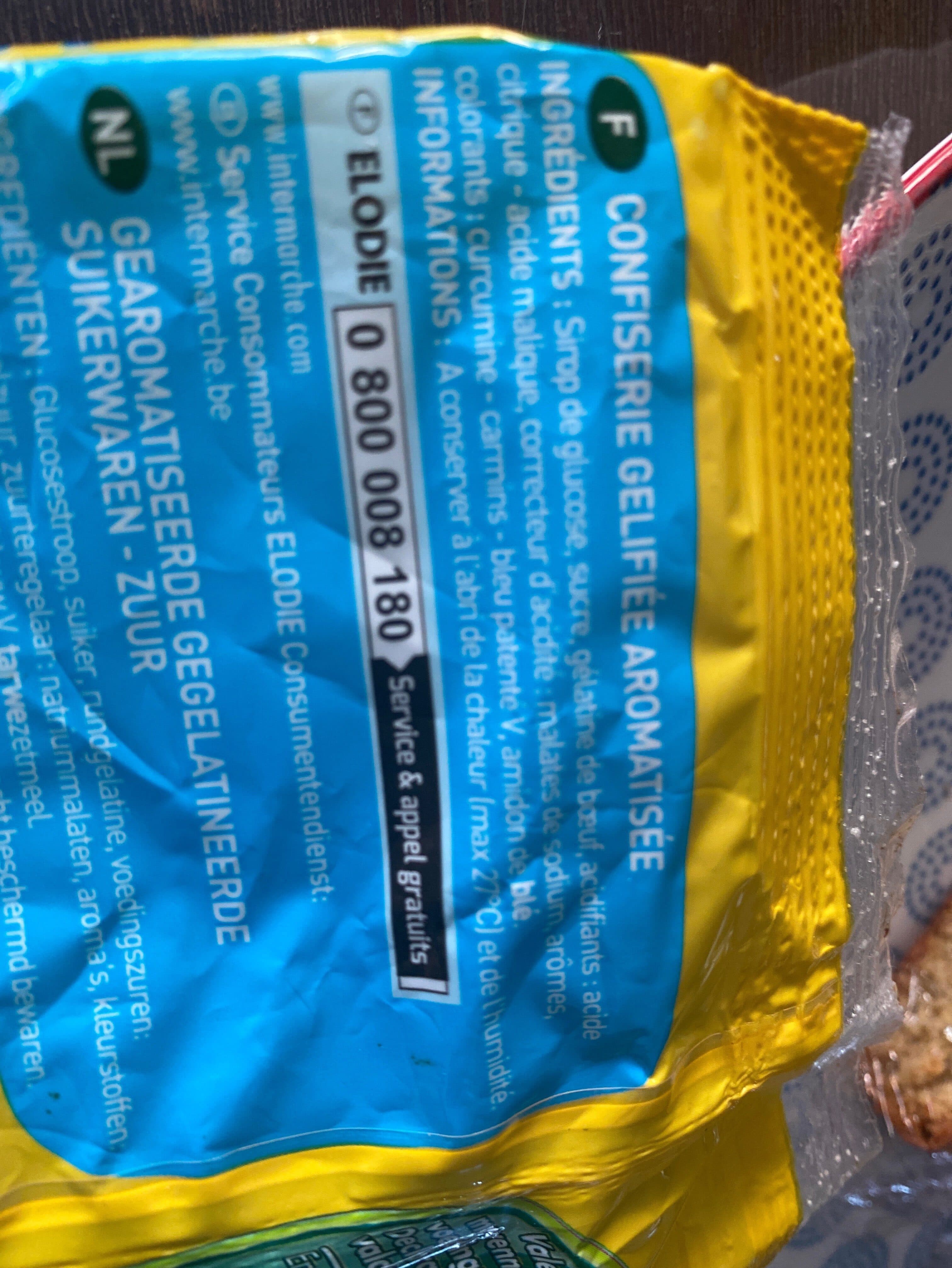 Elodie Confiserie gélifiée clowns acides - 275g packshot