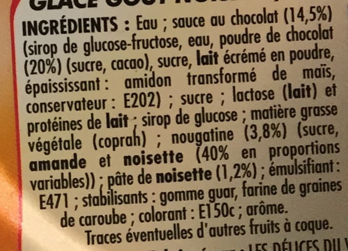 Netto Bac noisette façon rocher (G) - 900mL packshot