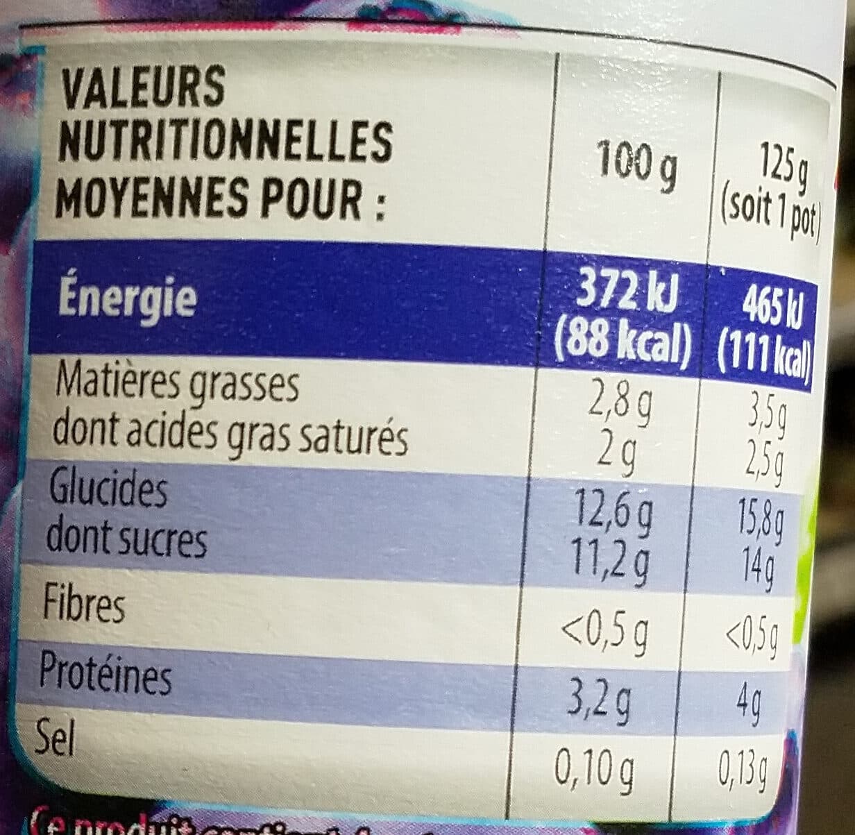 Pâturages YAF yaourt à la myrtille FRUTIMAX X4 packshot