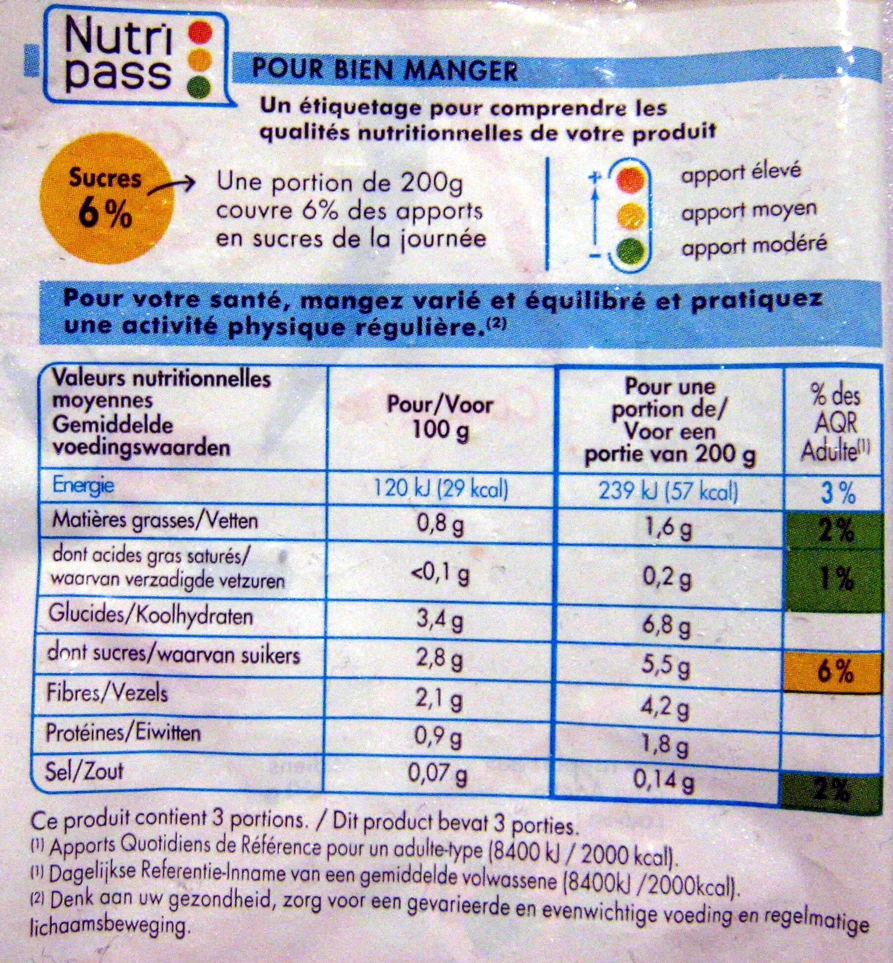 Intermarché Julienne de legumes bio 600g packshot