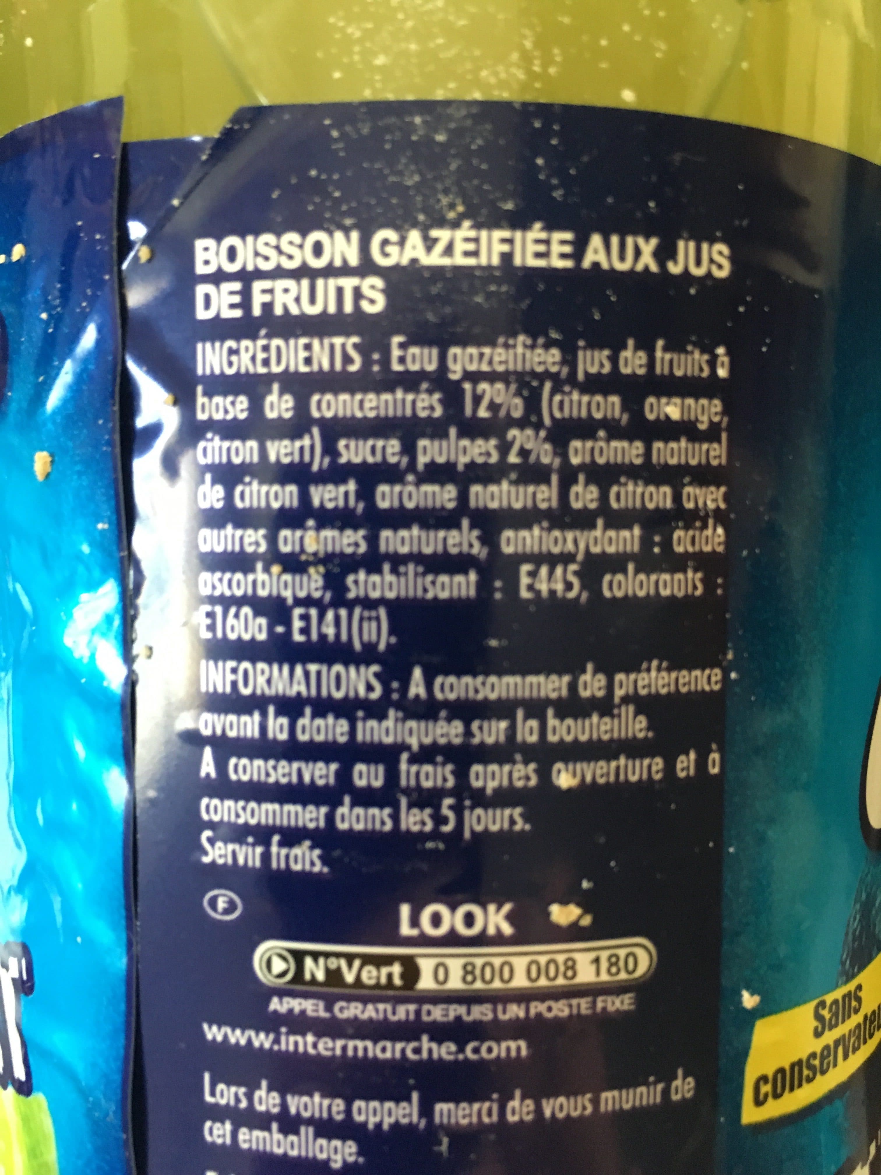 Intermarché Look Pulp Citron-Citron Vert packshot