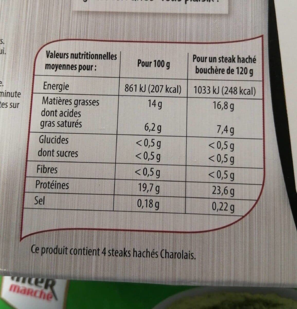 Jean Rozé Steaks hachés façon bouchère packshot