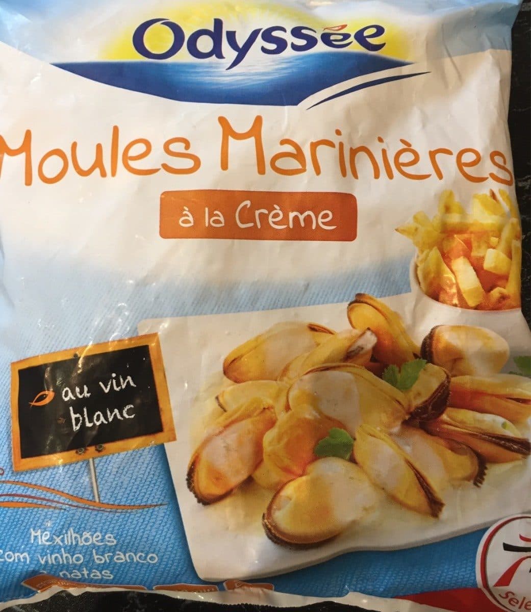 Odyssée Moules marinières à la crème packshot