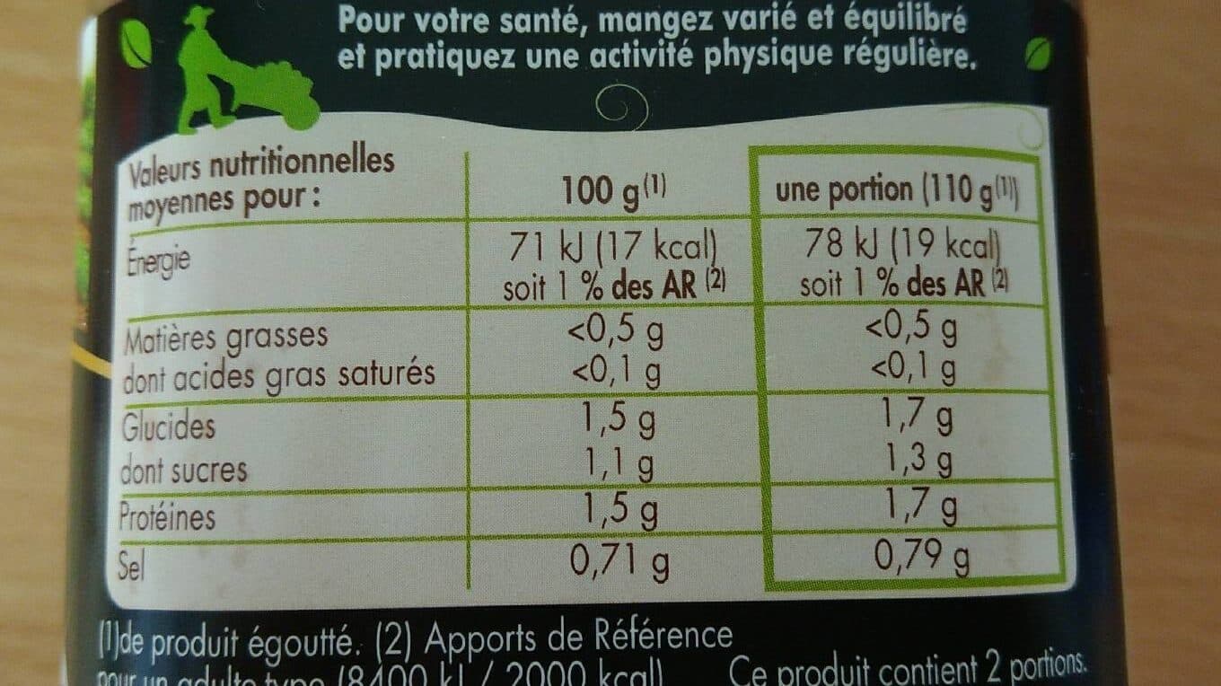 Saint Eloi Haricots verts extra fins 220 g net égoutté packshot