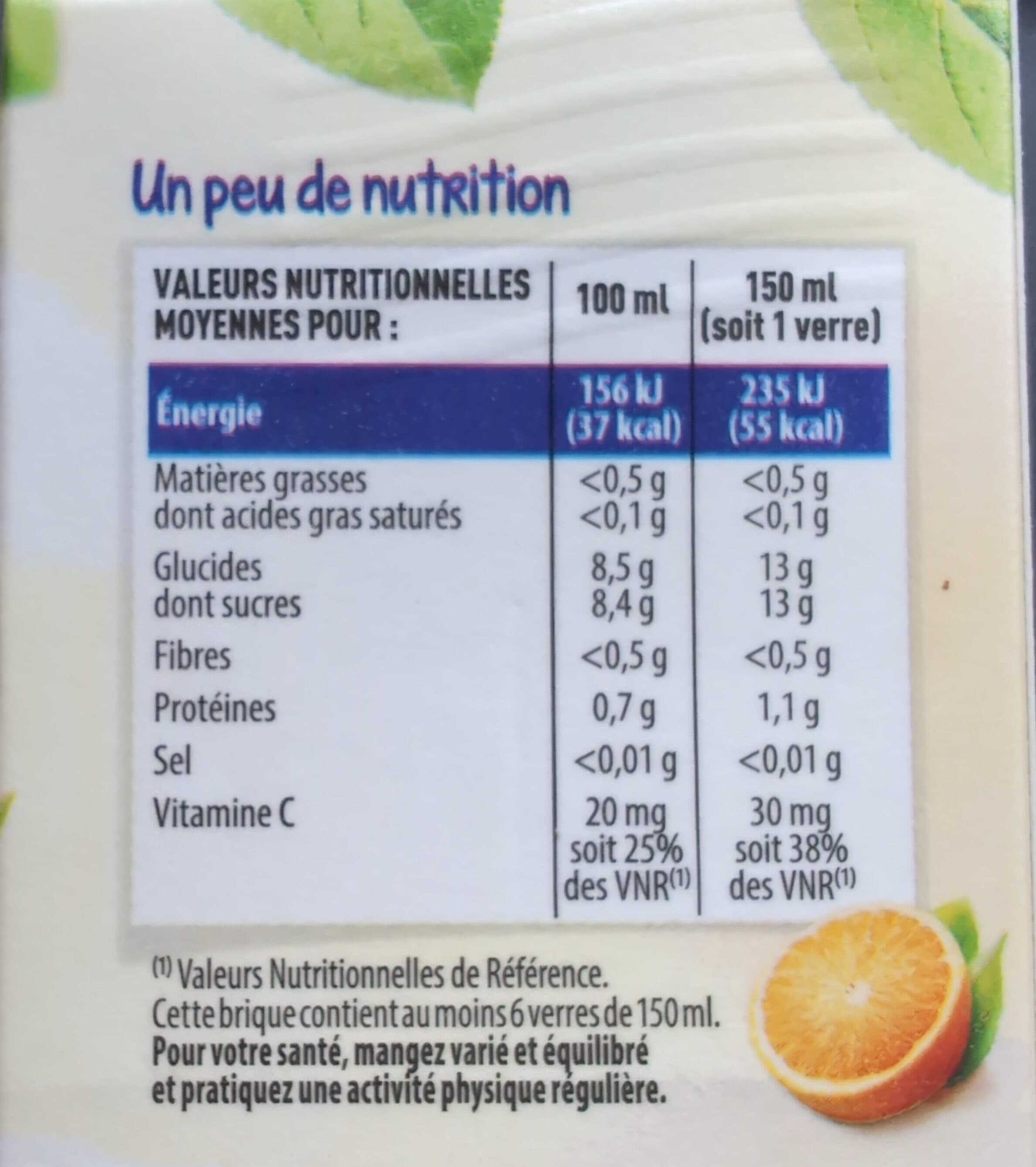 Paquito 100% pur jus - jus d'orange sans pulpe packshot