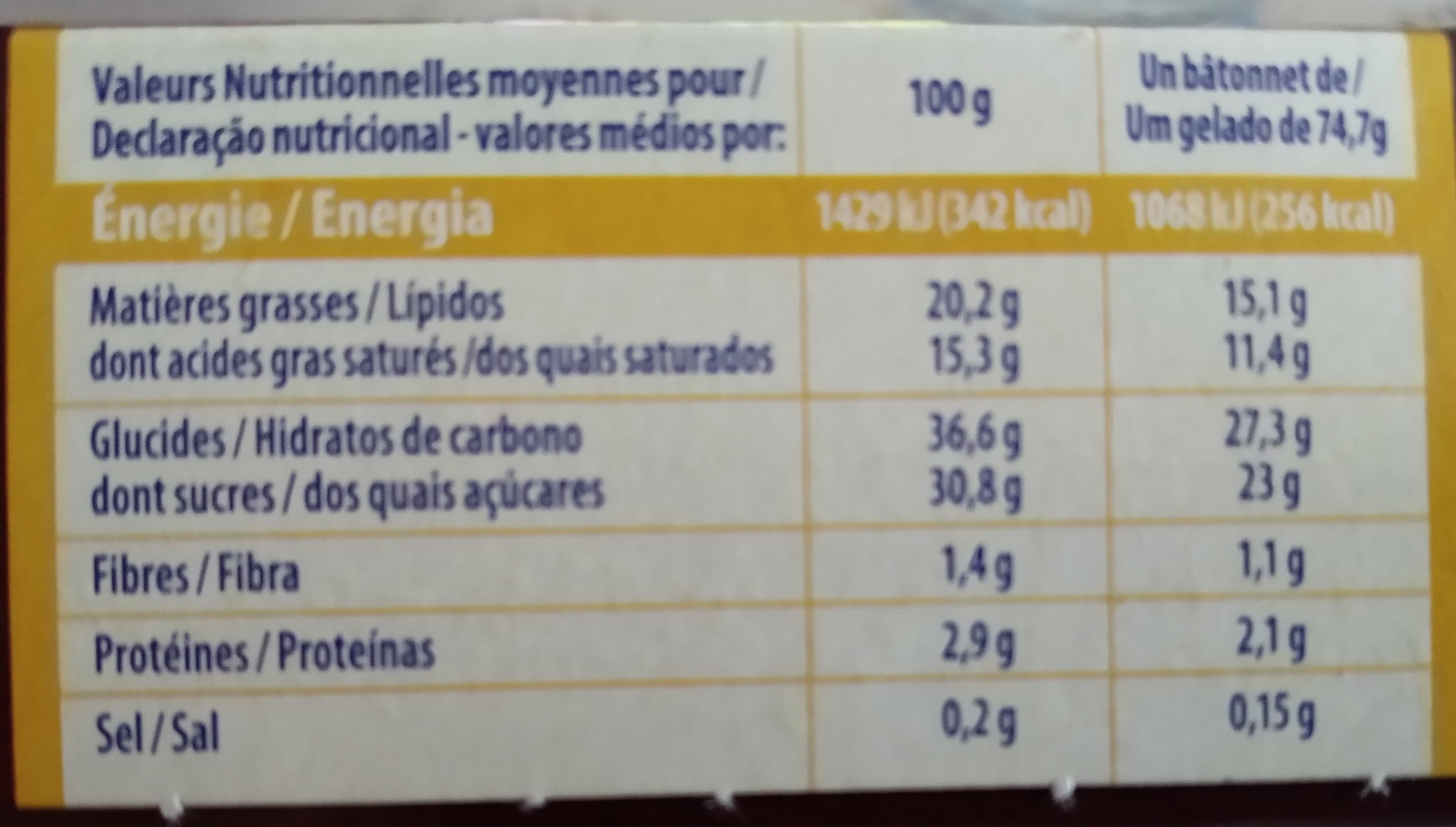 Adélie Colosse Double Caramel (x4) packshot
