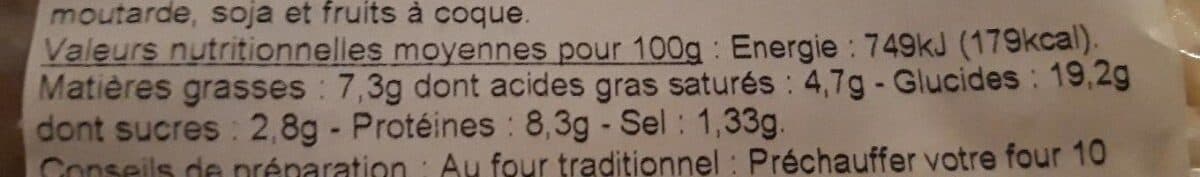 Open Food Facts Croque-monsieur packshot