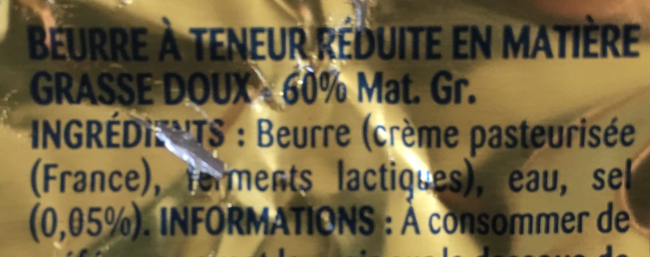 paturages Beurre Belle des Prés, doux packshot