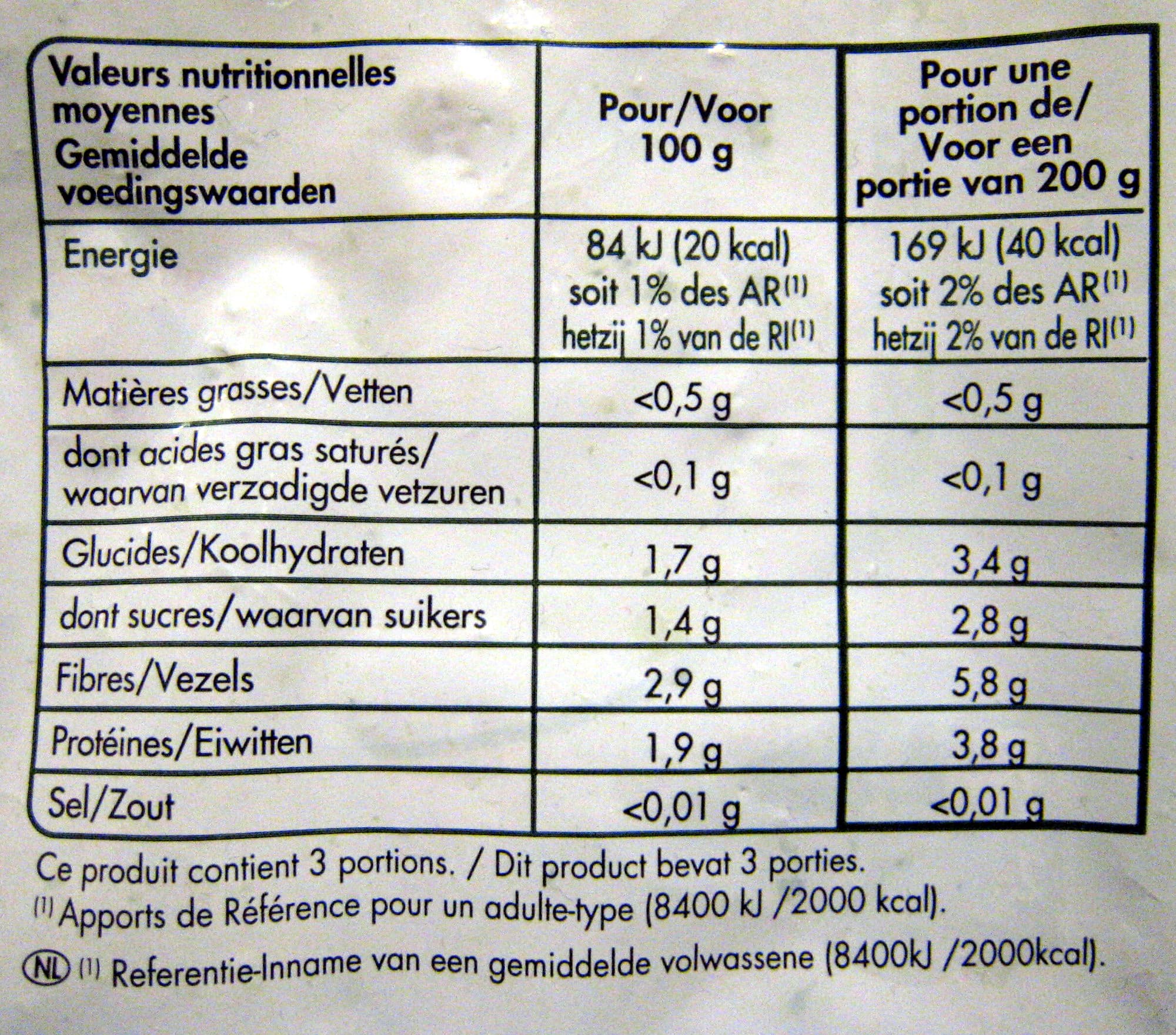 Saint eloi Brocolis bio packshot