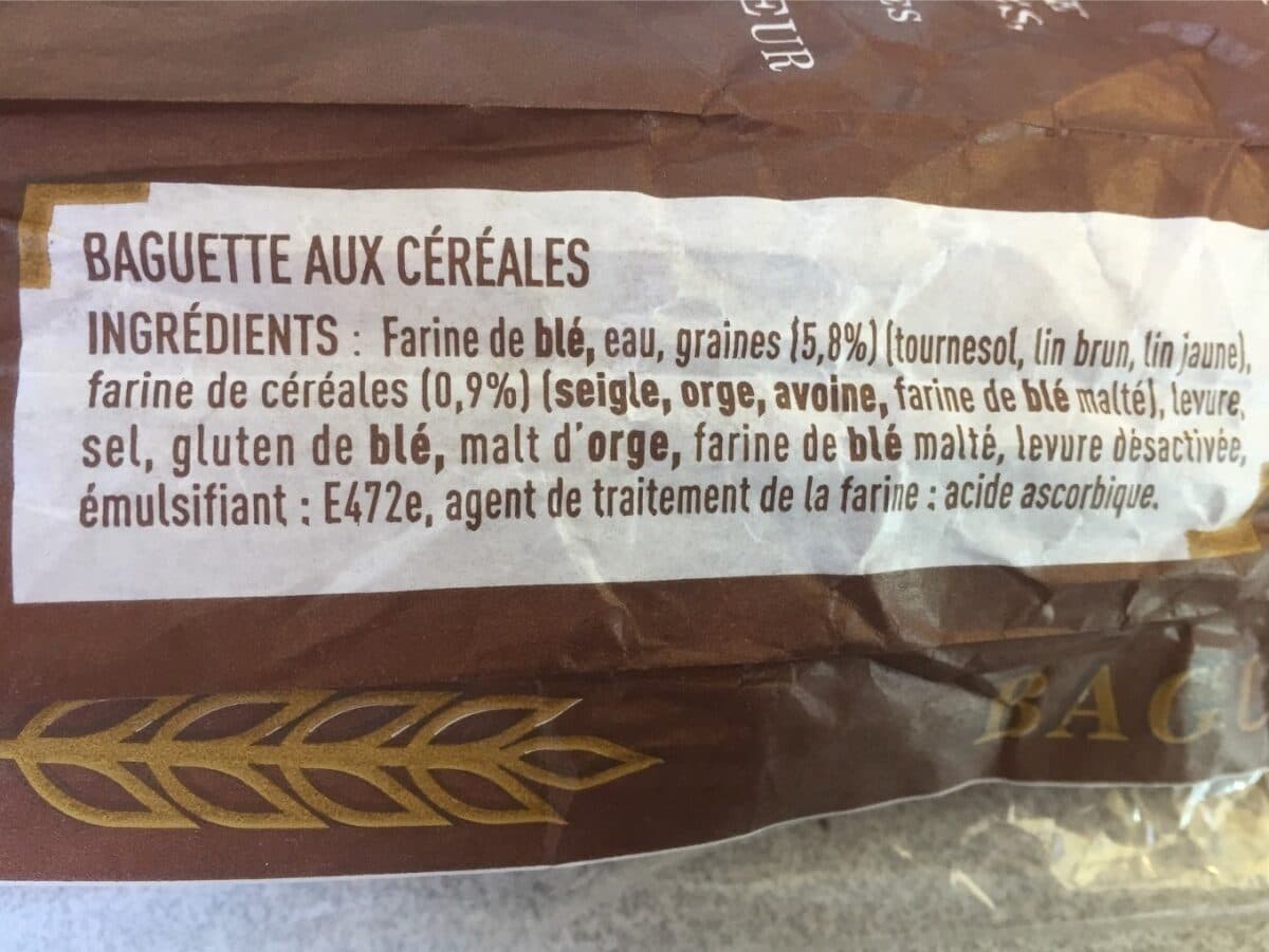 Open Food Facts Baguette packshot