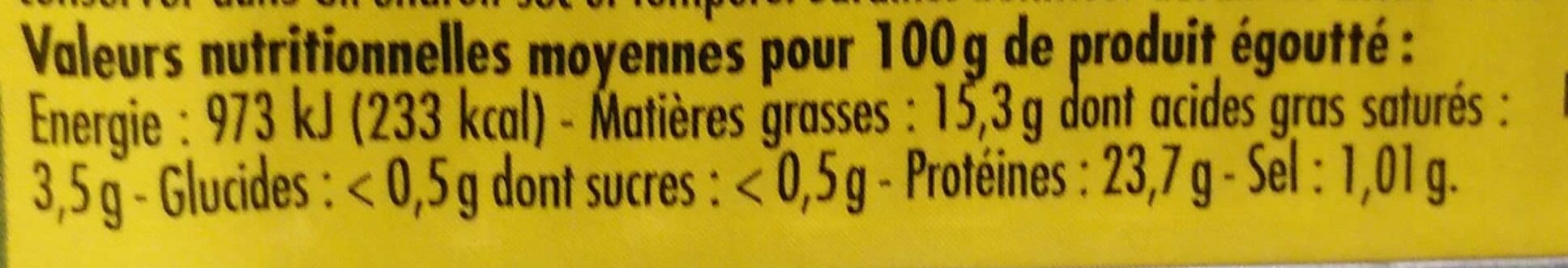 Capitaine cook Sardines LABEL ROUGE à l'huile d'olive vierge extra 135g packshot